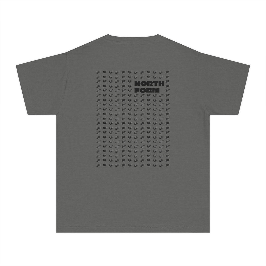 Youth T-Shirt — North Form Grid Graphic Tee (Youth Midweight)
