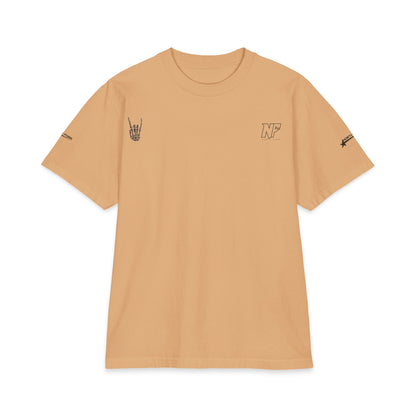 Relaxed Skeleton Graphic T-Shirt — "Chill Vibes" Back Print