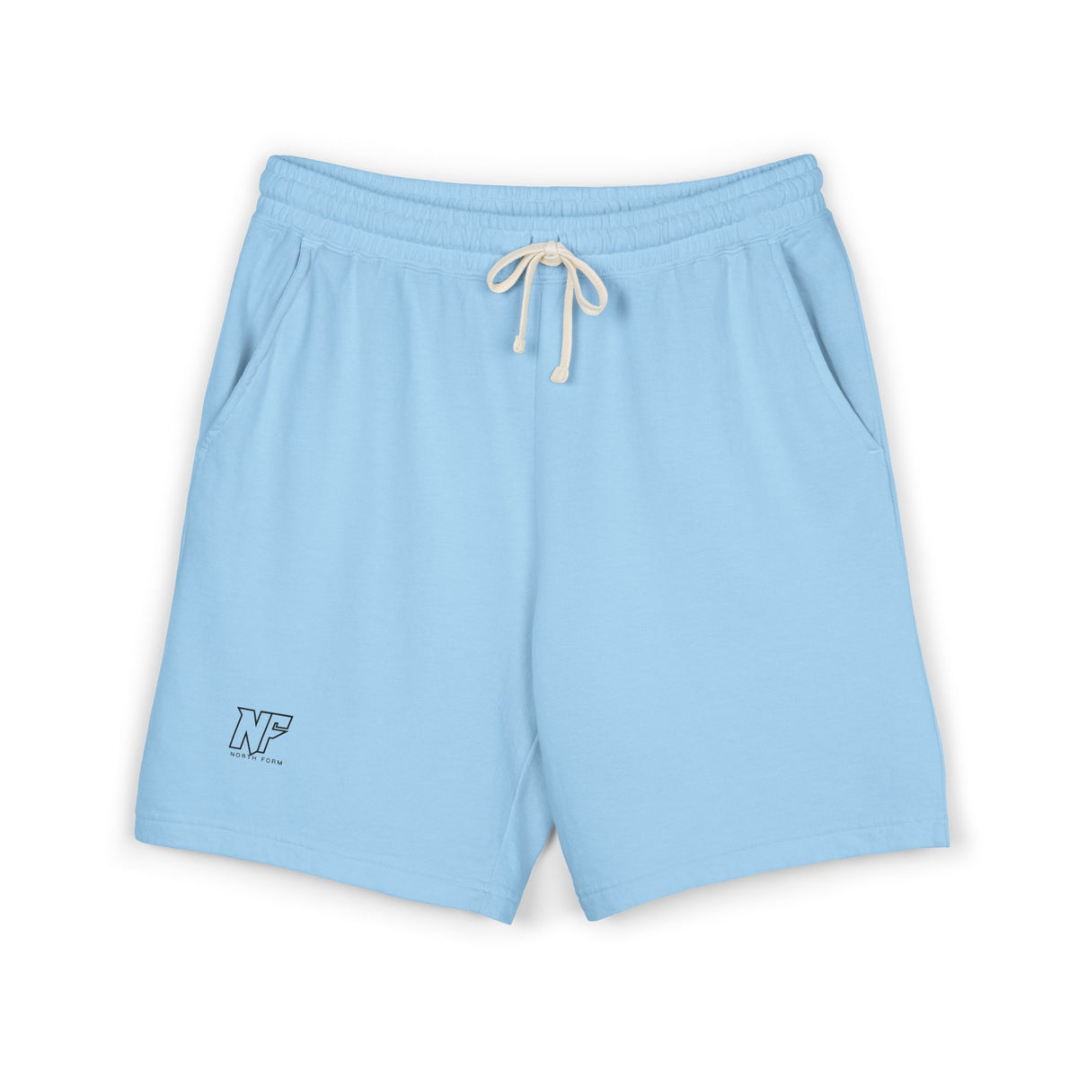 Lightweight Garment-Dyed Fleece Sweat Shorts — Casual Lounge & Activewear